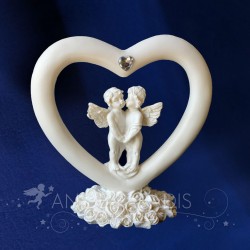 DECO D'ANGES CON UN COEUR