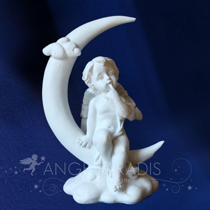 PETIT ANGELOT ASSIS SUR LUNE