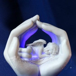 noel ángel luminoso