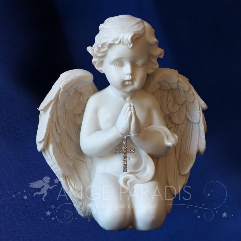 STATUE ANGE PRIERE 17CM