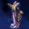 Figura Hada Dragón Púrpura