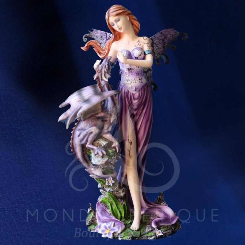 Figura de hada dragón