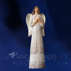 STATUETTE OISEAU ANGE 29cm