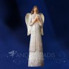 STATUETTE OISEAU ANGE 29cm