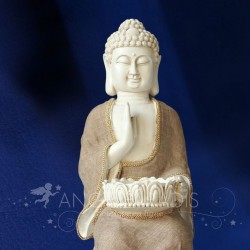 BOUDDHA ESTADO CON BOUGIE 33cm