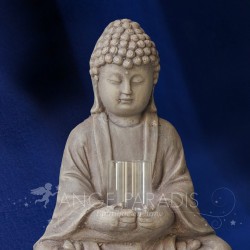 BOUDDHA BOUGEOIR ciment
