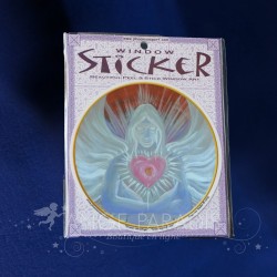 ADHESIF VERRE/FENETRE ANGE AMOUR