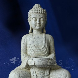 PORTAVELAS BUDA GRIS