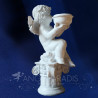 FIGURINES ANGES BOUGEOIRS BLANCS