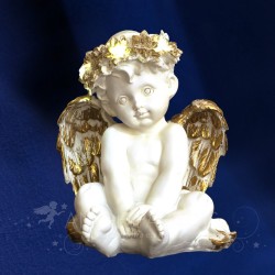 ESTATUETA DE ÁNGEL LED