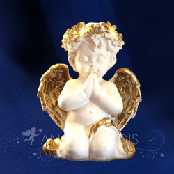 LUMINEUX STATUETTE PRIERE 23CM