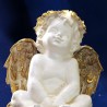 STATUETTE ANGE CHERUBIN LUMINEUX