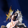 GRAND STATUETTE FEE LICORNES