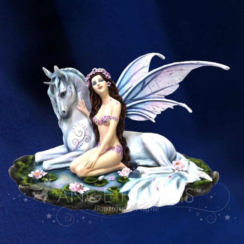 ESTATUETA ÁNGEL UNICORNIO FEE