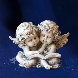 ESTATUETA DEL ÁNGEL DE LECTURA