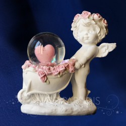 ANGE & AMP; BOULE A NEIGE