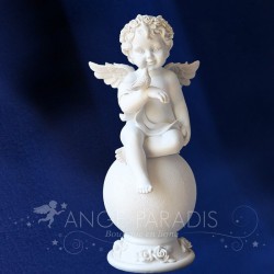 ESTATUA ÁNGEL PÁJARO 36cm "Benevolencia"