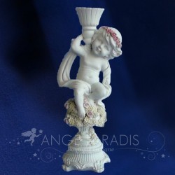 FIGURA ÁNGEL CON PORTAVELAS