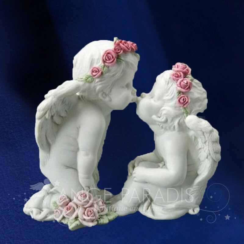 ESTATUA BESOS DE ÁNGELES