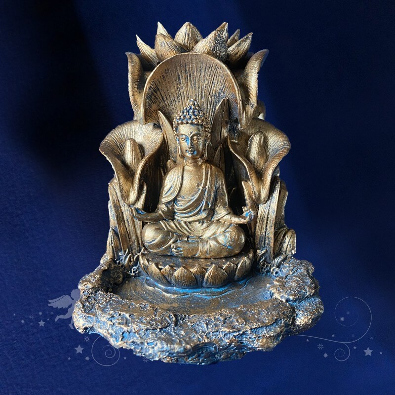 Gate Incens Buda Oro oscuro