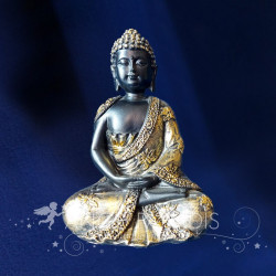 ESTATUETA DE BOUDHA DE MEDITACIÓN ANTIGUA
