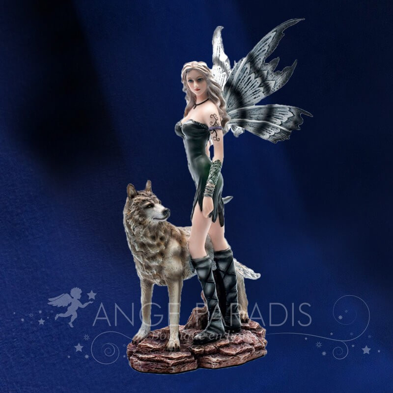 ESTATUILLA DE HADAS lobos