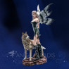 ESTATUILLA DE HADAS lobos