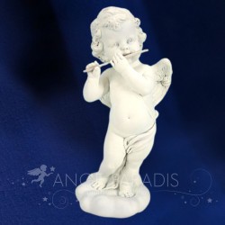 FIGURINE ANGE FLUTE