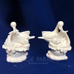 figurine ange stork.