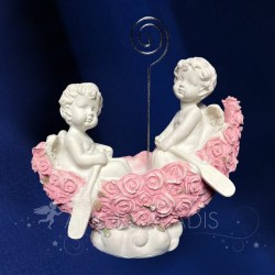 objeto decorativo con angeles