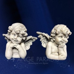 Escultura de ángel busto