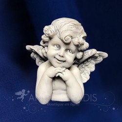 Escultura de ángel busto