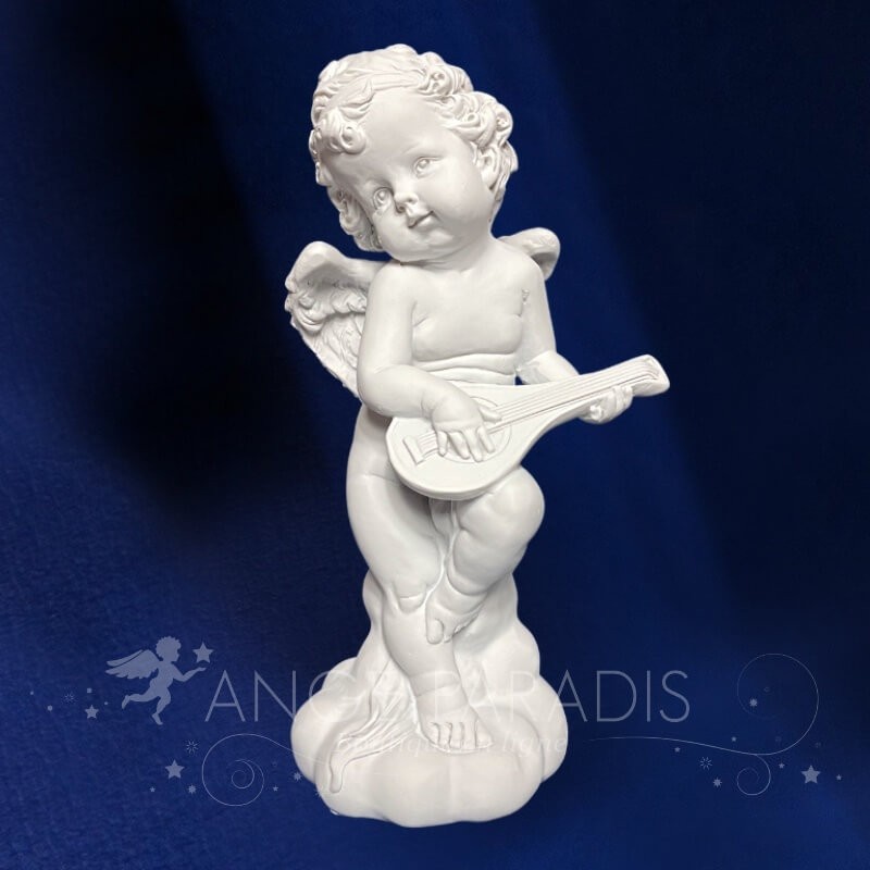 sTATUE d'ange musicien