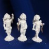3 Figuras de ángeles hojas - 10cm