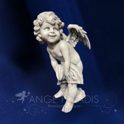 estatuilla de ángel de resina