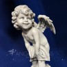 estatua de ángel de resina
