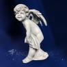 figura de ángel de resina