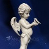 estatua angel oiseau