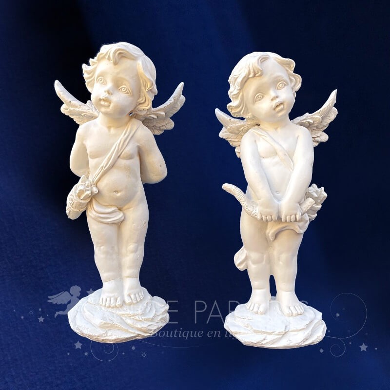 estatuilla de ángel de san valentín