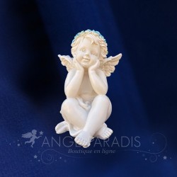 2 Figuras Angelots Azul - 11cm