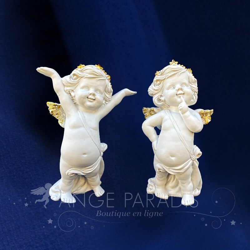 Ángel estatua Bonheur - 14cm