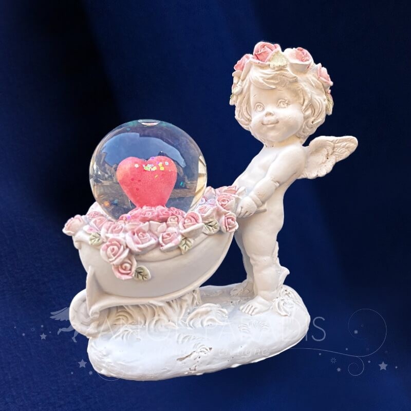 ANGE & AMP; BOULE A NEIGE