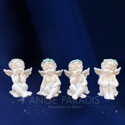 FIGURINES ANGES BLEUS