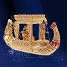 Bateau Auvent egipcio 19cm