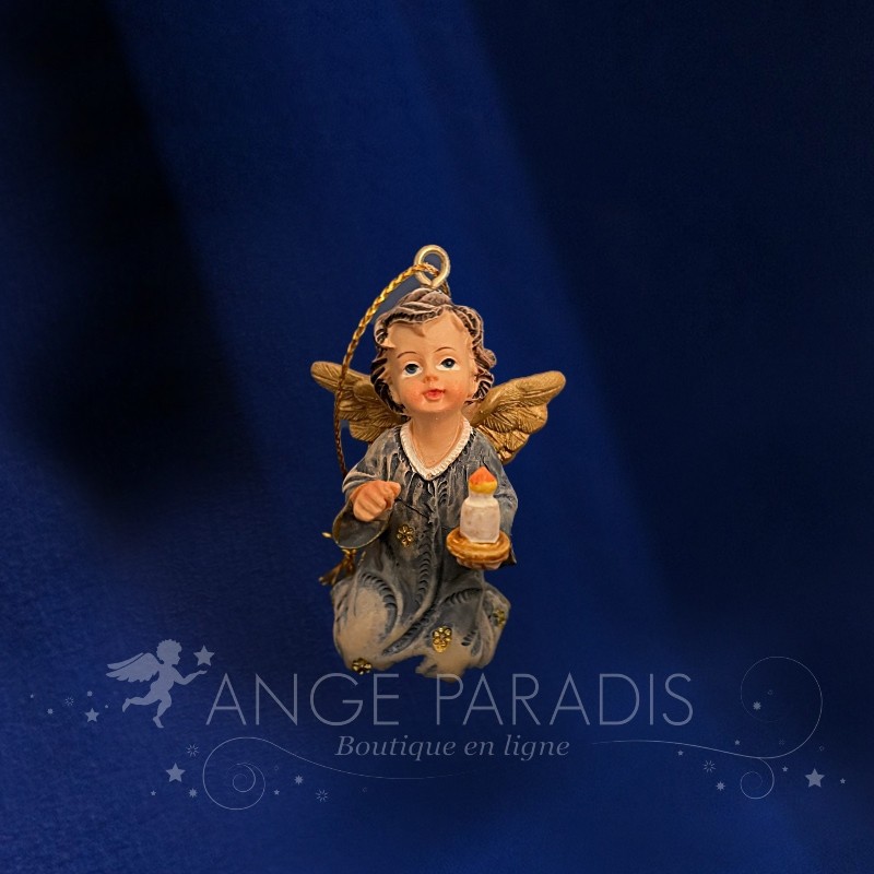 Angelot en Accrocher Bougie