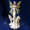 Statuette Fée Blanc