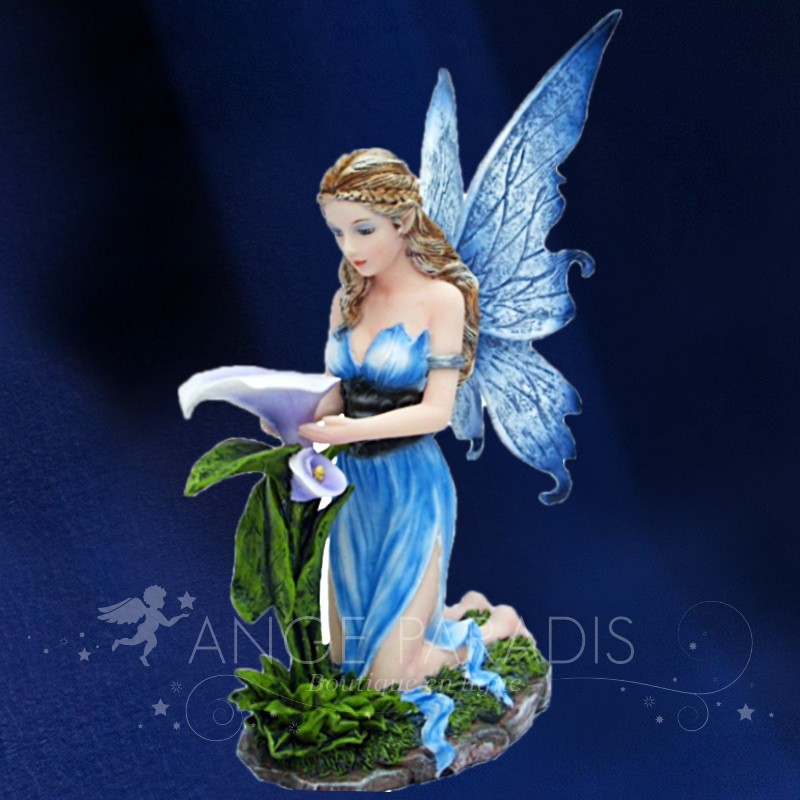 Figura Hada Orquídea Azul
