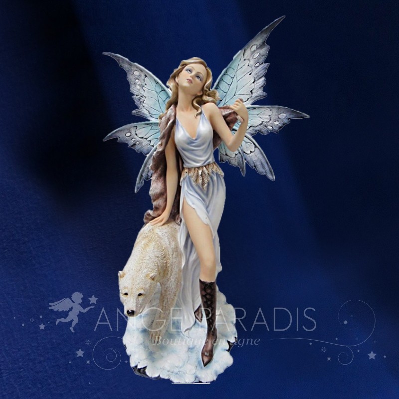 Estatua de hada gigante "Oso Balada" -- 60 cm