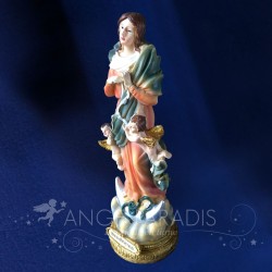 figura MARÍA QUE DESHAGA NUDOS