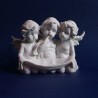 FIGURINE ANGE WITH PARCHEMIN